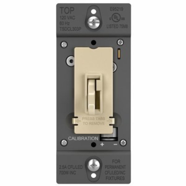 Pass & Seymour IVY CFLLED TOG Dimmer TSDCL303PICCV6